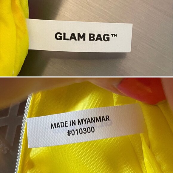 Colorful Summer Tropical Print Makeup Bag sz 5" x 8" Zippered Pouch by Ipsy - Picture 6 of 6